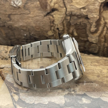 Rolex - Oyster Perpetual Date 34 Weiß Römisch - Ref. 15200