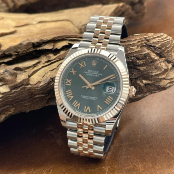 Rolex - Datejust 41 Mint Sunburst Dial - UNGETRAGEN - FULLSET 2026 - Ref. 126331 - teilverklebt