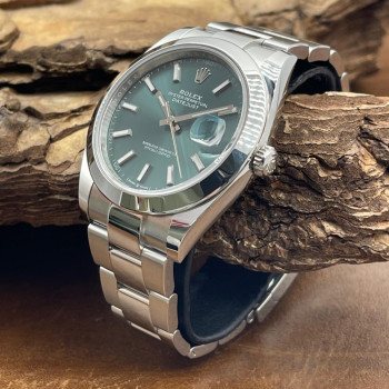 Rolex - Datejust 41 Mint Dial - FULLSET 2022 - Ref. 126300