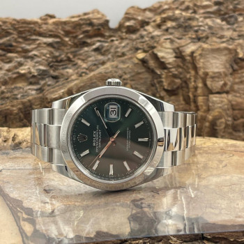 Rolex - Datejust 41 Mint Dial - FULLSET 2022 - Ref. 126300