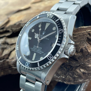 Rolex - Sea-Dweller Great White MK1 - FULLSET 1982 - Ref. 1665 - superdomed Crystal