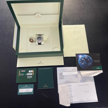 Rolex - Daytona 18kt Weißgold mit Rolex Diamantbesatz - FULLSET 2007 - 116599RBR