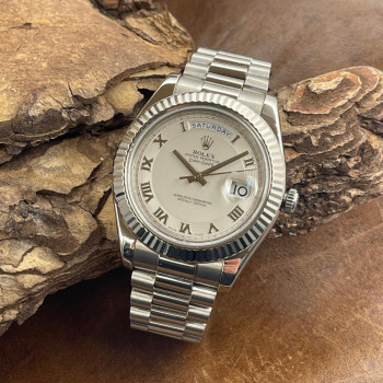 Rolex - Day-Date II Weißgold - Ref. 218239