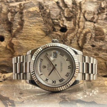 Rolex - Day-Date II Weißgold - Ref. 218239