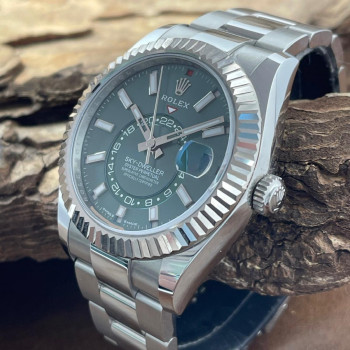Rolex - Sky-Dweller - Mint Green - FULLSET 2025 - Ref. 336934