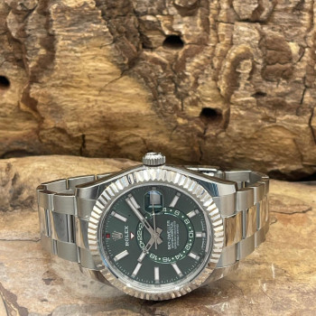 Rolex - Sky-Dweller - Mint Green - FULLSET 2025 - Ref. 336934