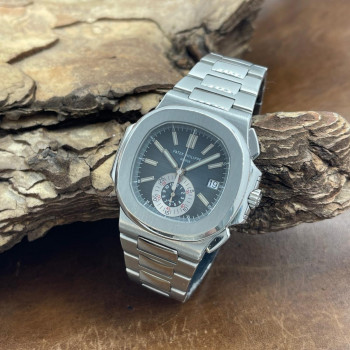 Patek Philippe - Nautilus Chronograph - FULLSET 2011 German - Ref. 5980/1A-001