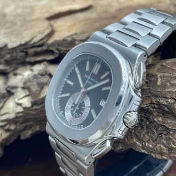 Patek Philippe - Nautilus Chronograph - FULLSET 2011 German - Ref. 5980/1A-001