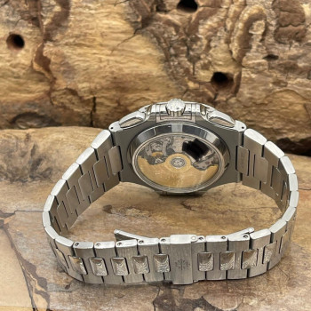 Patek Philippe - Nautilus Chronograph - FULLSET 2011 German - Ref. 5980/1A-001
