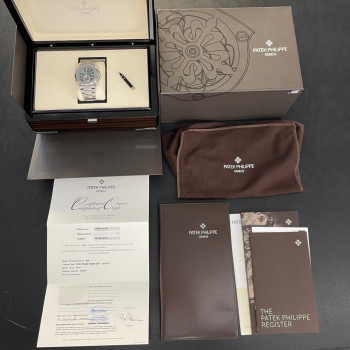 Patek Philippe - Nautilus Chronograph - FULLSET 2011 German - Ref. 5980/1A-001