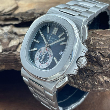 Patek Philippe - Nautilus Chronograph - FULLSET 2009 German - Ref. 5980/1A-001