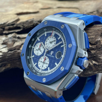 Audemars Piguet - Royal Oak Offshore 44 BLUE LIMITED 400pc. - FULLSET 2019 - Ref. 26400SO.OO.A335CA.01