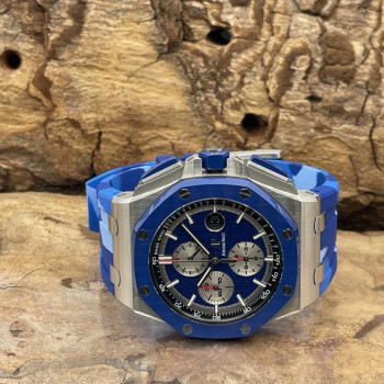 Audemars Piguet - Royal Oak Offshore 44 BLUE LIMITED 400pc. - FULLSET 2019 - Ref. 26400SO.OO.A335CA.01
