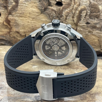 TAG Heuer - Carrera Heuer02 Twin-Time - NEUWARE - FULLSET 2023 - Ref. CBG2A1Z.FT6157