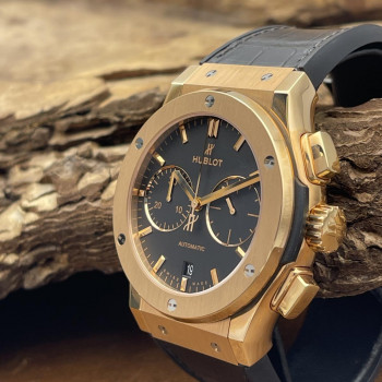 Hublot - Classic Fusion Chronograph King Gold - NEUWARE - FULLSET 2025 - Ref. 521.OX.1181.LR