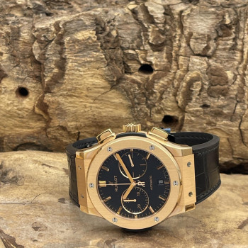 Hublot - Classic Fusion Chronograph King Gold - NEUWARE - FULLSET 2025 - Ref. 521.OX.1181.LR