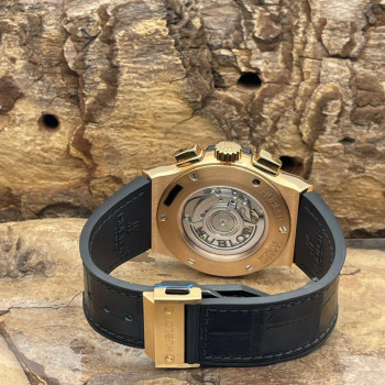 Hublot - Classic Fusion Chronograph King Gold - NEUWARE - FULLSET 2025 - Ref. 521.OX.1181.LR