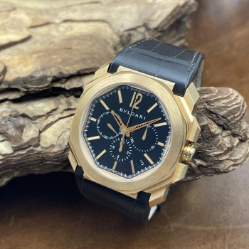 Bvlgari - Octo Velocissimo Chronograph - NEUWARE - FULLSET 2021 - Ref. 102115