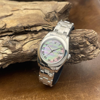 Rolex - Pearlmaster 34 Weißgold - Perlmutt - FULLSET 2001 - Ref. 81209