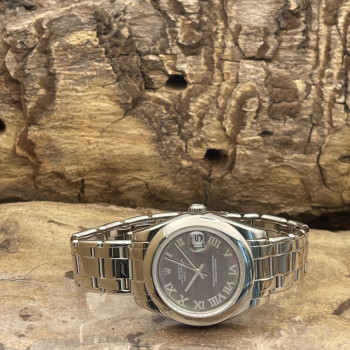 Rolex - Pearlmaster 34 Weißgold - Perlmutt - FULLSET 2001 - Ref. 81209