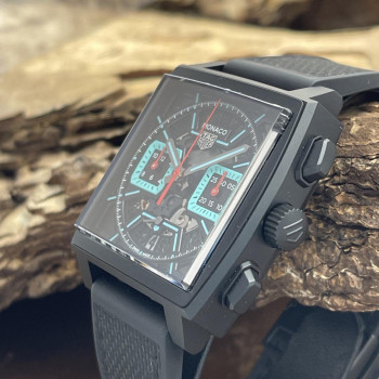 TAG Heuer - Monaco Chronograph Titan DLC - NEUWARE - FULLSET 2026 - Ref. CBL2184.FT6236