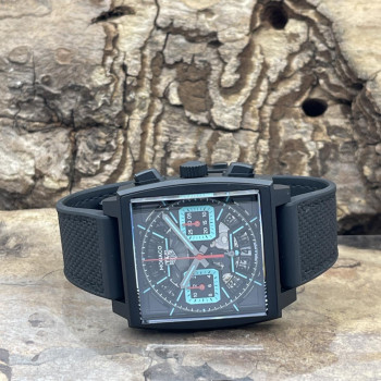 TAG Heuer - Monaco Chronograph Titan DLC - NEUWARE - FULLSET 2026 - Ref. CBL2184.FT6236