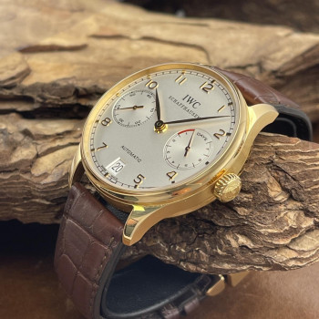 IWC - Portugieser 7 Days - 18ct rosé gold - papers 2007- Ref. IW500101