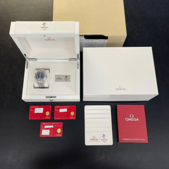 Omega - Seamaster Diver 300M "Beijing 2022" - UNWORN - FULLSET 2026 - Ref. 522.30.42.20.03.001