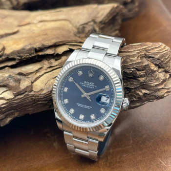 Rolex - Datejust 41 Blue Dia Dial - FULLSET 2021 - Ref. 126334