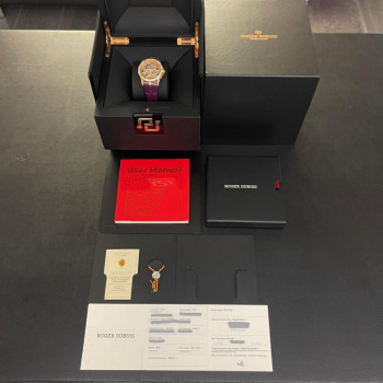 Roger Dubuis - Excalibur Rosé Monobalancier - Diamonds - NEW GOODS - FULLSET 2026 - Ref. RDDBEX0953