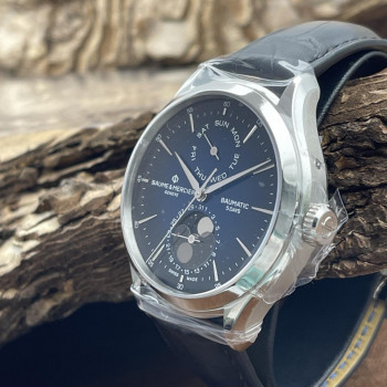 Baume & Mercier - Clifton Baumatic Moon Phase - NEW GOODS - FULLSET 2026 - Ref. M0A10593