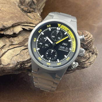 IWC - Aquatimer Chronograph Titan - FULLSET 2004 - Ref. IW371903