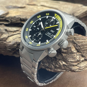 IWC - Aquatimer Chronograph Titan - FULLSET 2004 - Ref. IW371903