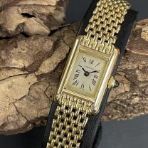 Cartier Tank Francaise Lady Vintage Gelbgold Ref. 828003