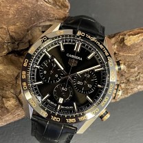 TAG Heuer - Carrera Calibre Heuer 02 Chronograph - FULLSET 2022 - Ref. CBN2A5A