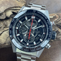 TAG Heuer - Carrera Calibre HEUER 01 Chronograph - Box & Papers 2020 - Ref. CAR2A1W-0