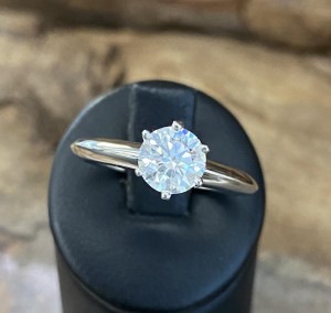 Ring Tiffany&Co Platinum mit Diamant