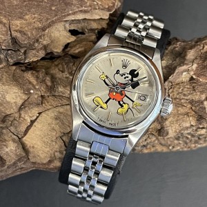 Rolex Oyster Perpetual Date Lady 26mm "Mickey Mouse" Ref. 6916