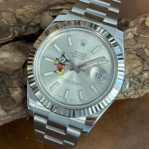 Rolex Datejust II "Mickey Mouse" - FULL SET 2014 - LC 100 Ref. 116334