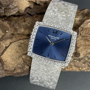 Patek Philippe Diamond Ladies Watch 18kt white gold Ref.3353