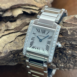 Cartier - Tank Francaise Lady - FULL SET 2002 - Ref. 2403