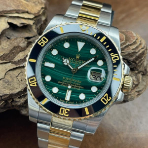 Rolex - Submariner Date - Malachit - FULLSET 2010 EU - Ref. 116613LN