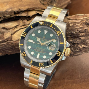 Rolex - Submariner Date - Malachit - FULLSET 2010 EU - Ref. 116613LN