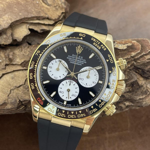 Rolex - Daytona Yellow Gold "Le Mans" - Box/Servicepapers - Ref. 116518
