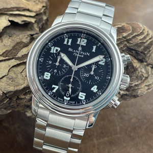 Blancpain - Flyback Léman Chronograph 38 - Ref. 2185F-1130-71