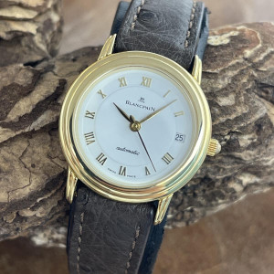 Blancpain - Villeret Lady - 18Kt Gelbgold - Papiere 1993 - Ref. 96-1418-58