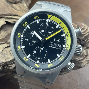 IWC - Aquatimer Chronograph Titan - FULLSET 2004 - Ref. IW371903