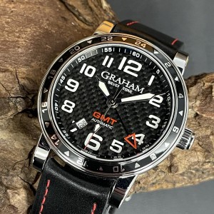 Graham Silverstone Time Zone GMT Ref. 2TZAS.B02A