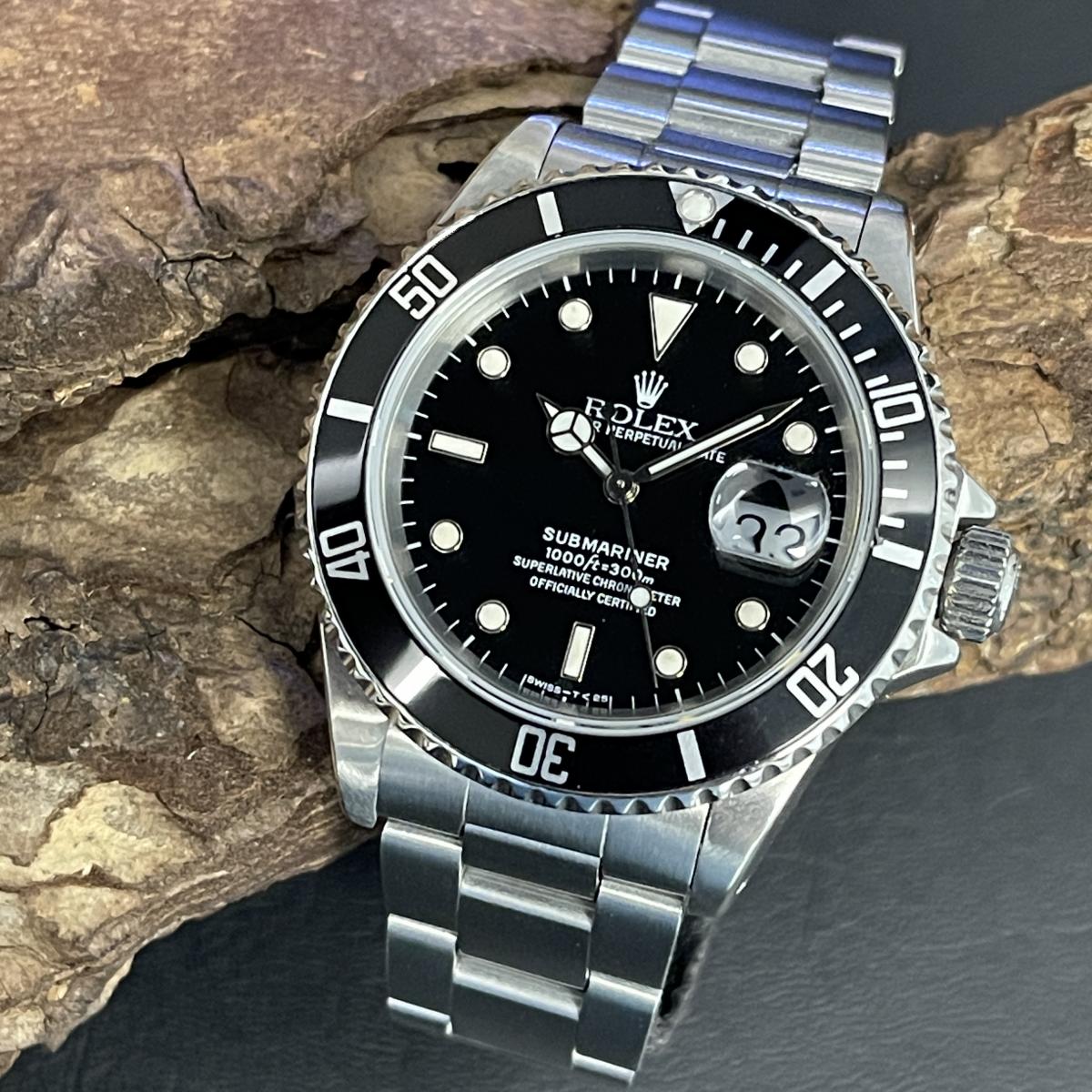 Rolex Oyster Perpetual Submariner Date - Ref. 16610 - FULL SET 1991